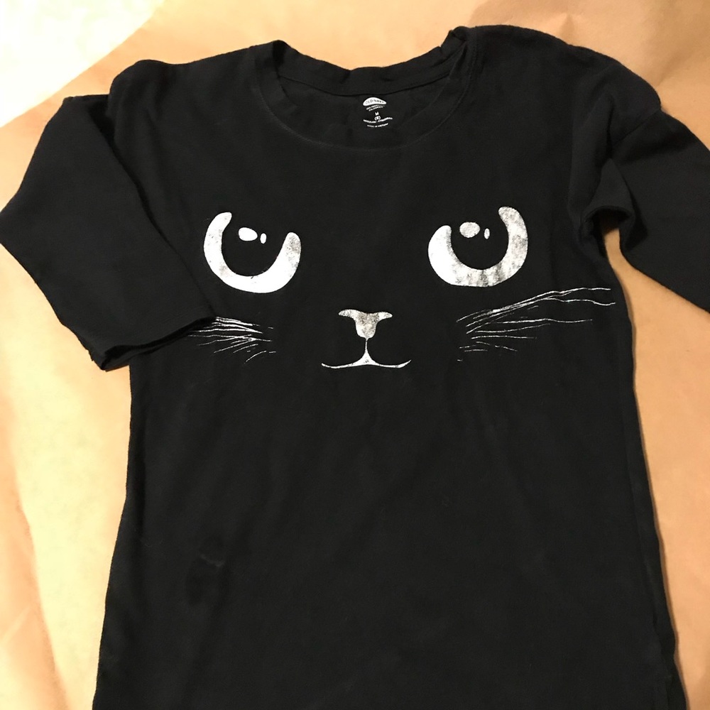 Old navy bling cat shirt